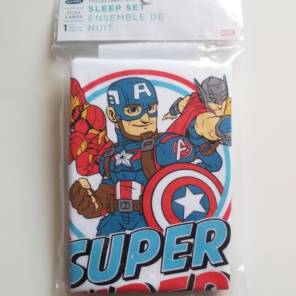 Marvel Boys 2t Sleep Set